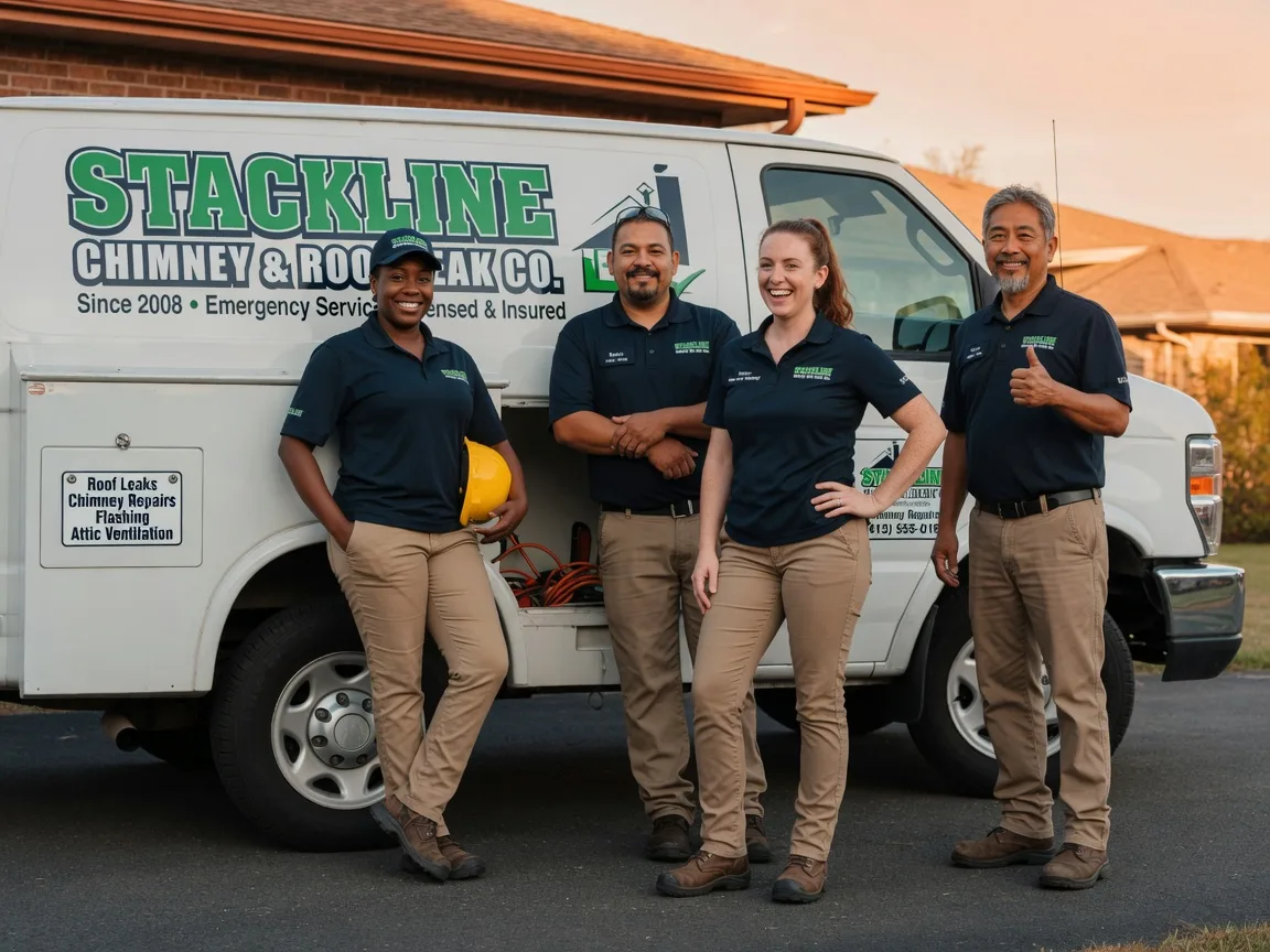 Chimney flashing repair company in Lyburn, WV